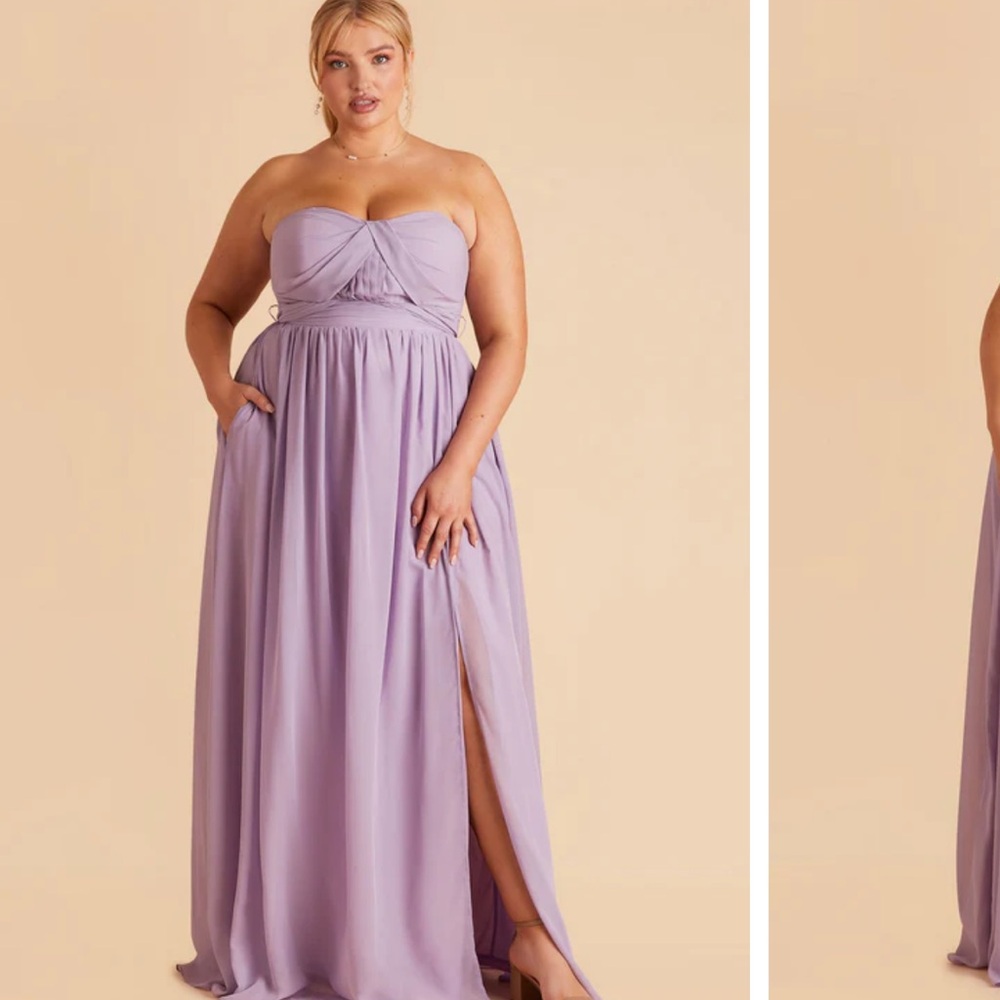Lavender Grace Convertible Bridesmaid Dress Birdy Grey